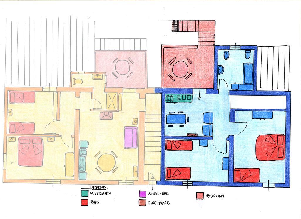 Casa Vacanza Podere Lupinaio Apartment Lorenzana Bagian luar foto